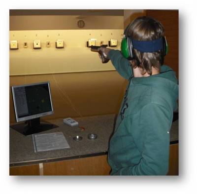 Luftpistolenschütze