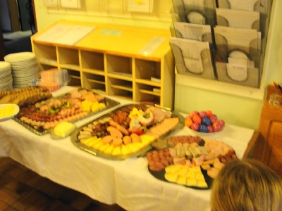 Und das Essen ist auch wichtig